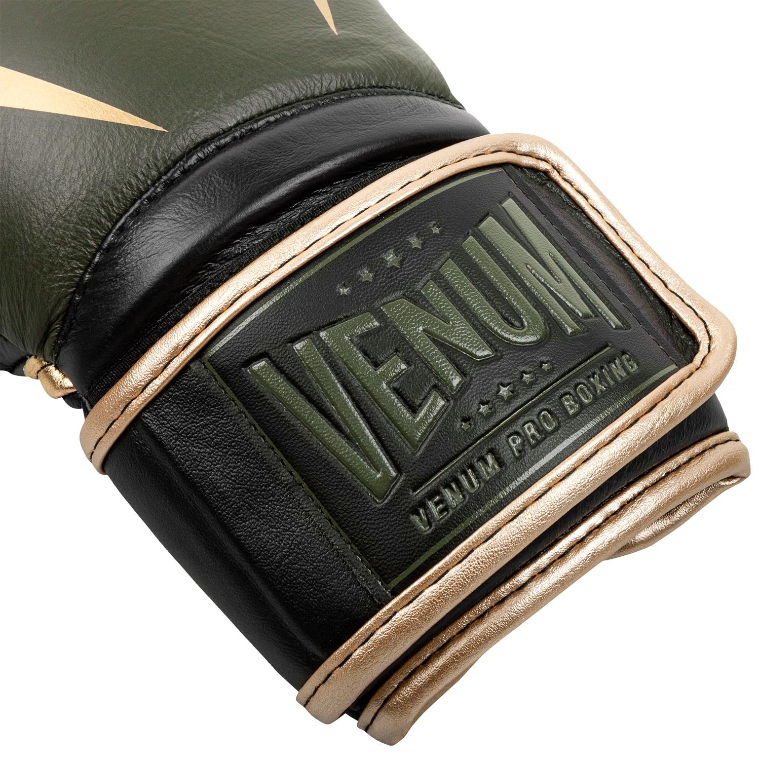 Venum Giant 2.0 Pro Boxing Gloves Linares Edition Velcro Khaki/Bla
