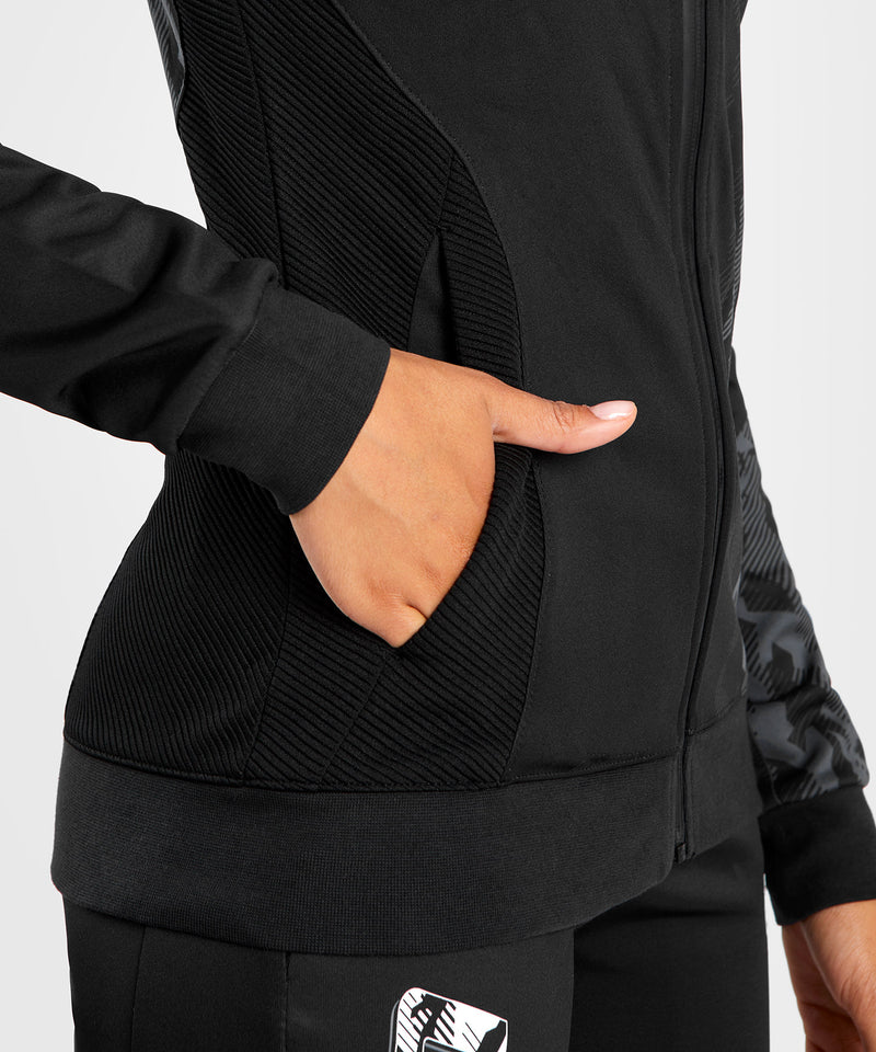 Sudadera Con Cremallera Para Mujer UFC Venum Authentic Fight Week - Negro