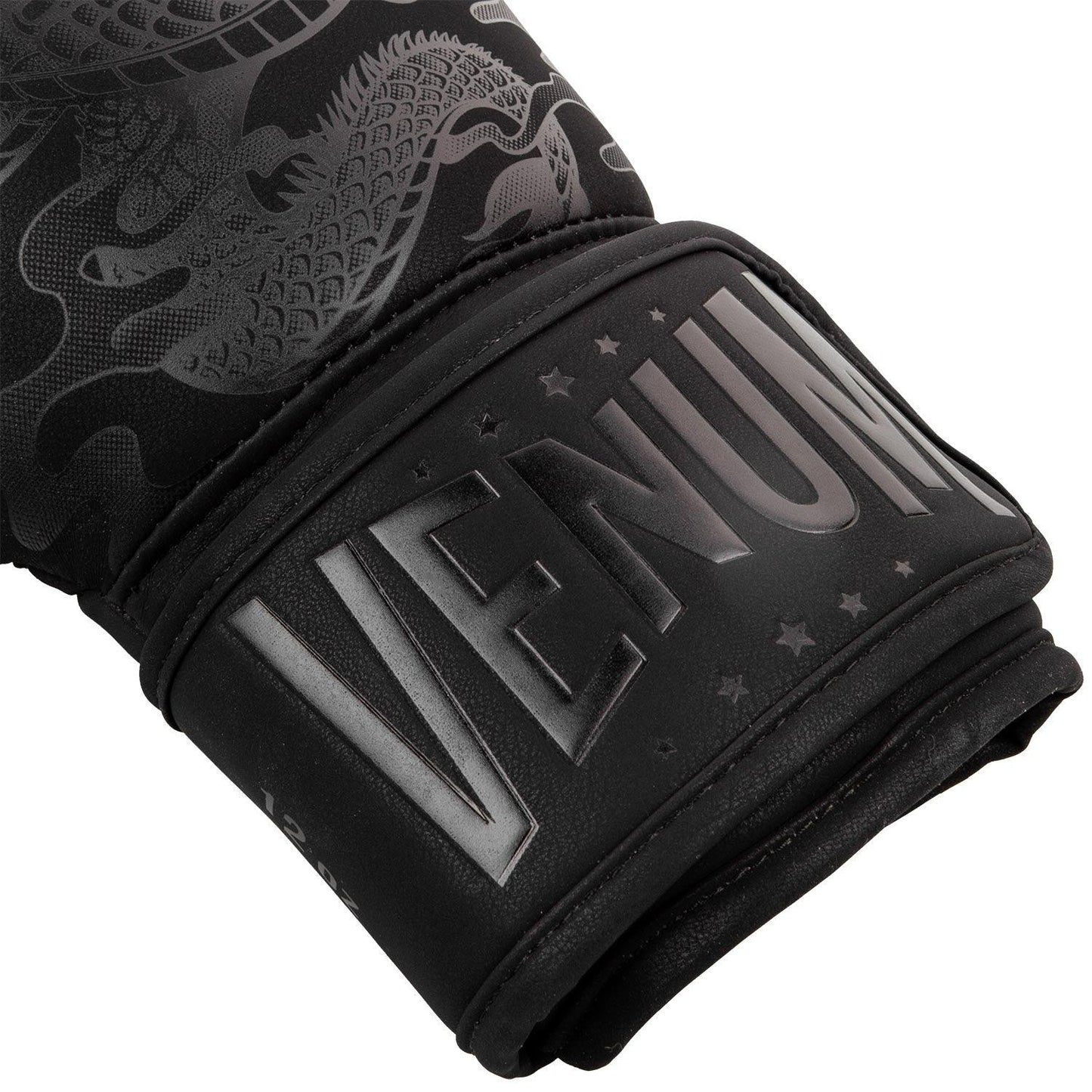Venum Dragon's Flight Boxing Gloves - Black/Black Picture 5