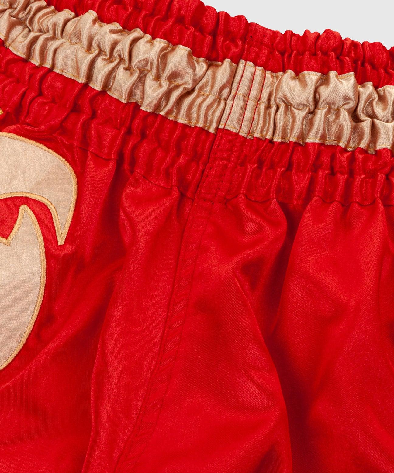Venum Giant Muay Thai Shorts - Red/Gold