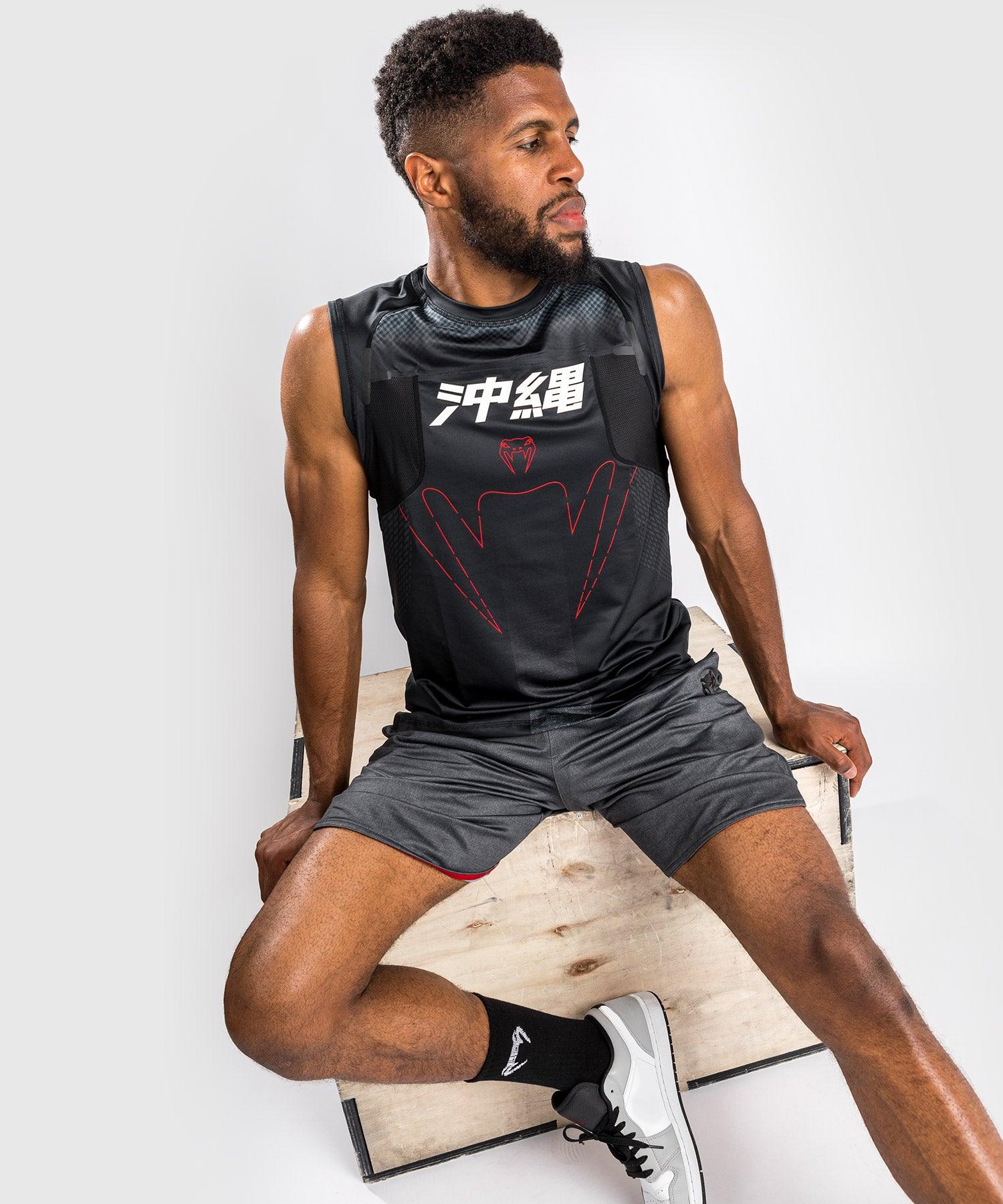 Venum Okinawa 3.0 Dry Tech Tank Top  - Black/Red