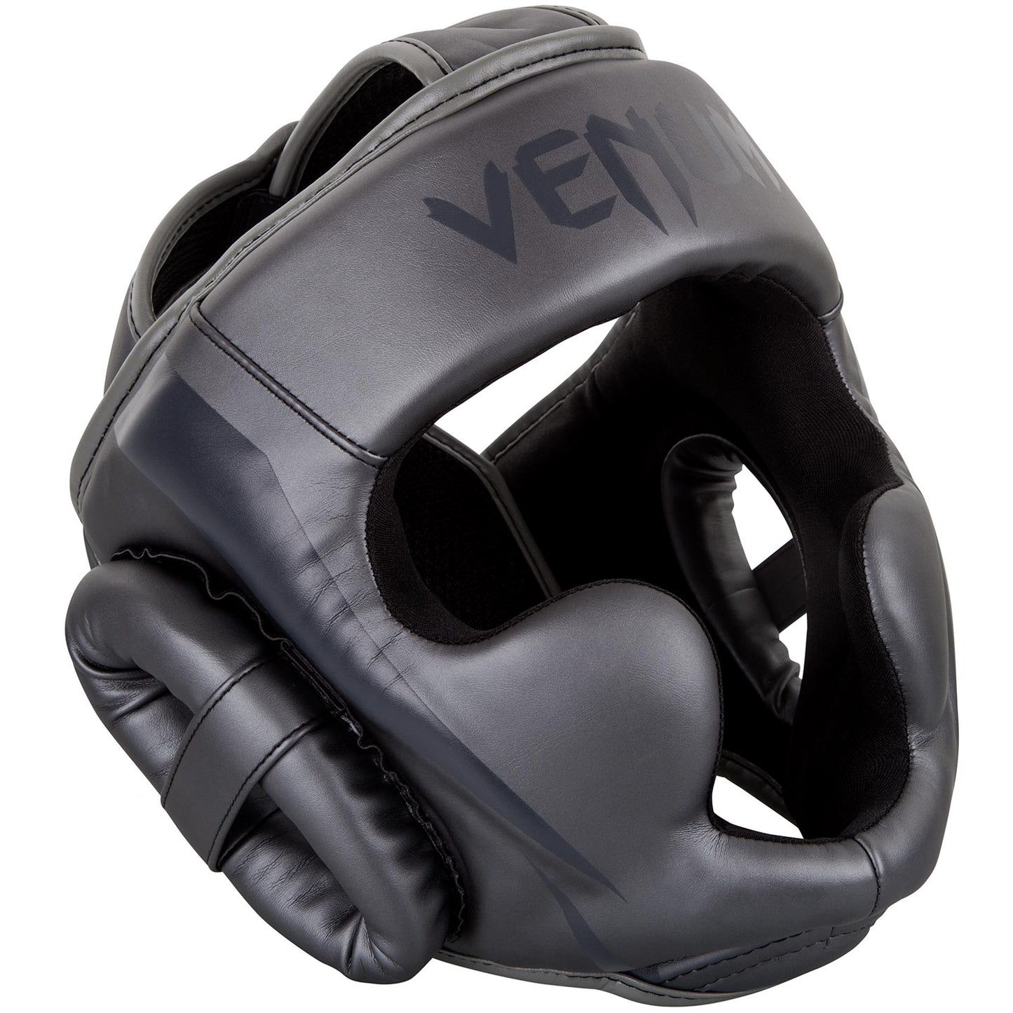 Venum Elite Headgear - Grey/Grey