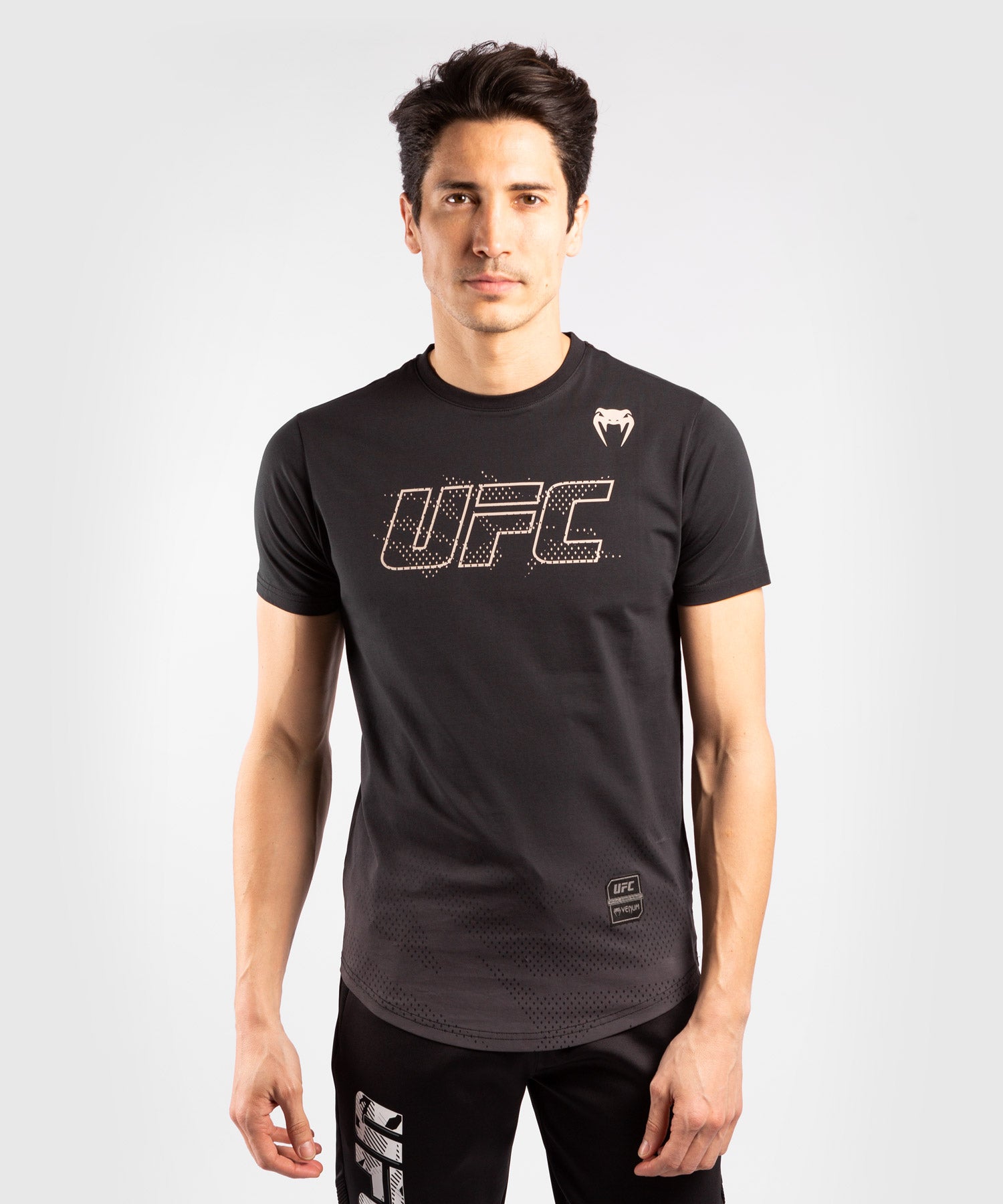 UFC Venum Authentic Fight Week 2 Men s Short Sleeve T shirt Black Venum