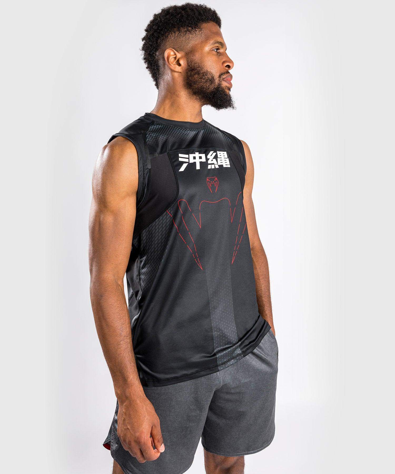 Venum Okinawa 3.0 Dry Tech Tank Top  - Black/Red