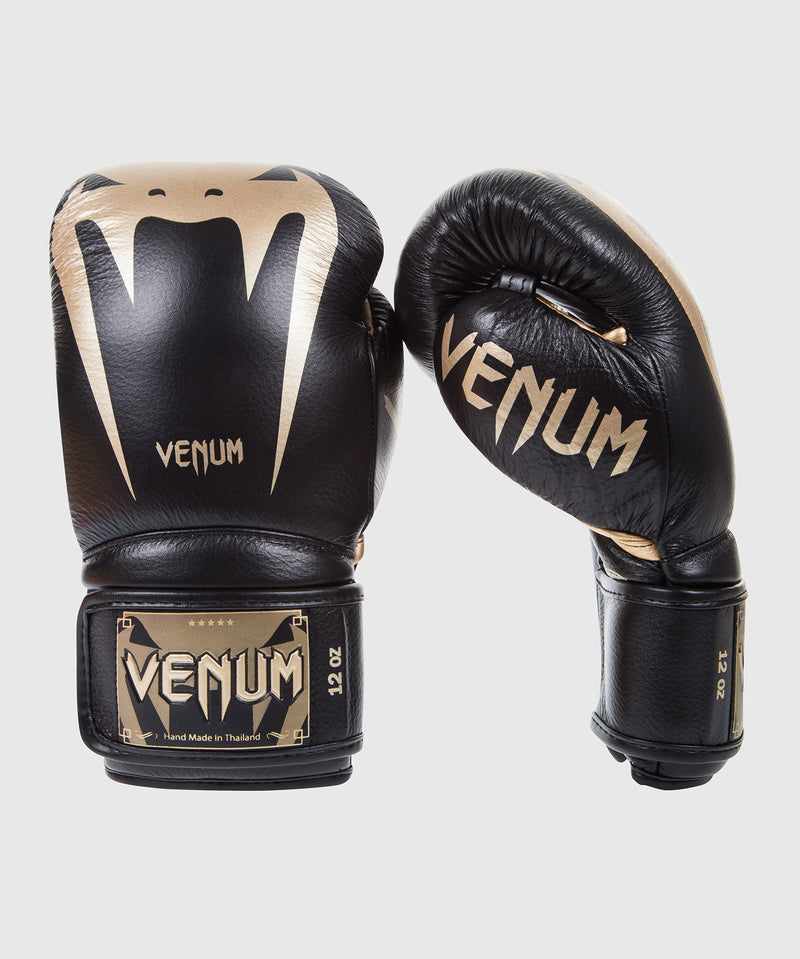 Guantes de Boxeo Venum Giant 3.0 - Cuero Nappa - Negro/Oro