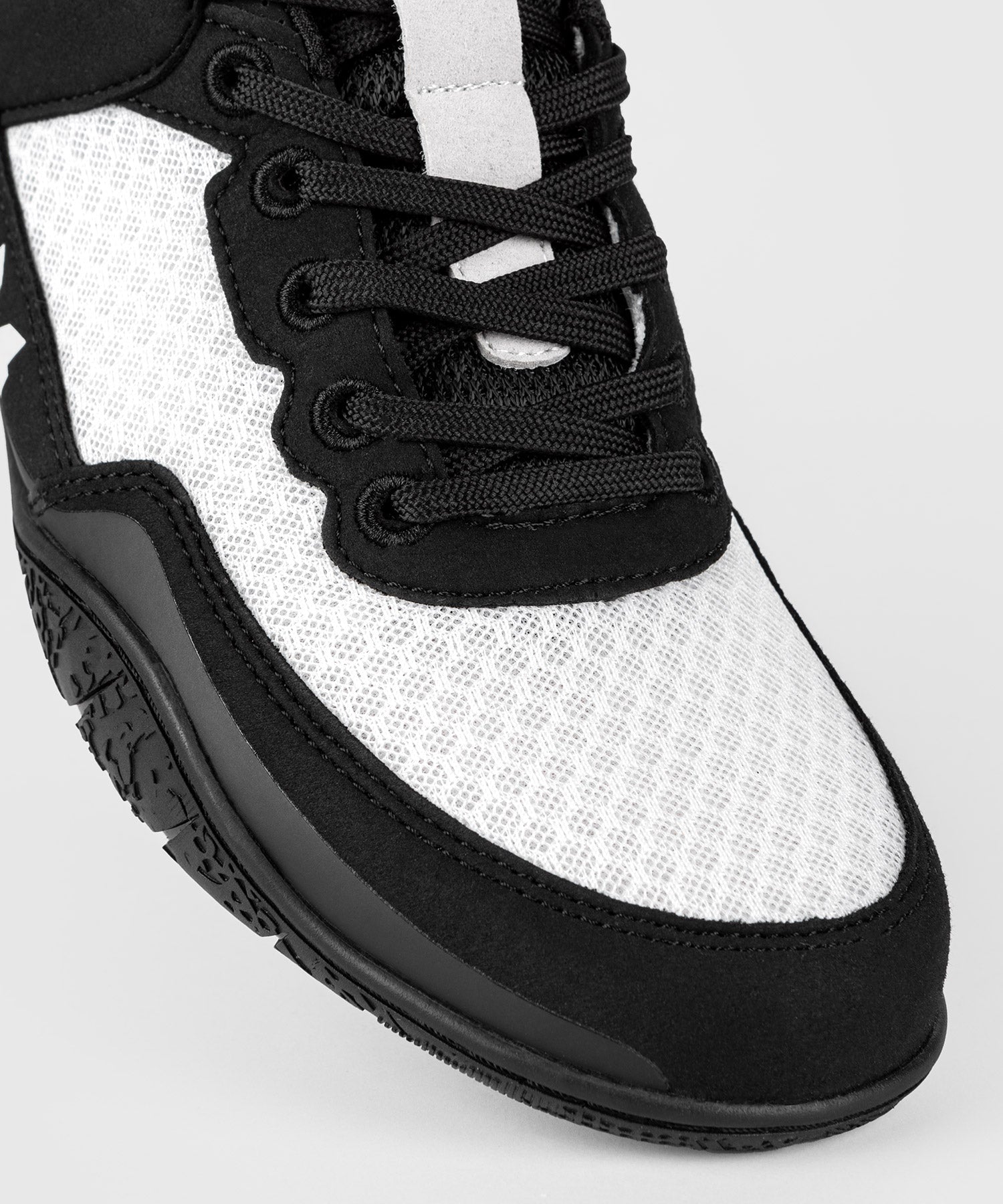 Venum Elite Wrestling Shoes Black White